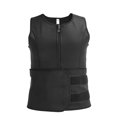 thumbnail image 3 of Chaleco De Sudor, Chaleco De Entrenamiento De Cintura De Neopreno Negro Para Pilates Yoga ANGGREK No, 3 of 7