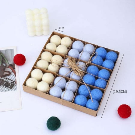 

Apmemiss Home Decor Clearance 3cm DIY Christmas Tree Wreath Floral Art Food Photography Props Small Ball Decoration Ball FriendsGiving Decorations