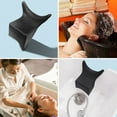 thumbnail image 2 of TEHAUX Wash Basin Neck Rest Salon Design PVC Black 1Pack Hair Washing Comfort Accessories, 2 of 8