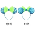 thumbnail image 3 of Diadema con orejas de ratón para niña y mujer, diadema con diseño de dibujos animados de Minnie Mouse, accesorios para el cabello para fiesta, Festival, novedad, 3 of 4