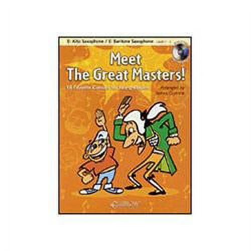 Curnow Music Meet the Great Masters! (Eb Alto Saxophone - Grade 1-2) Concert Band Level 1-2
