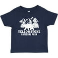 thumbnail image 3 of Inktastic Yellowstone National Park with Bear Mountains and Trees Boys or Girls Baby T-Shirt, 3 of 5
