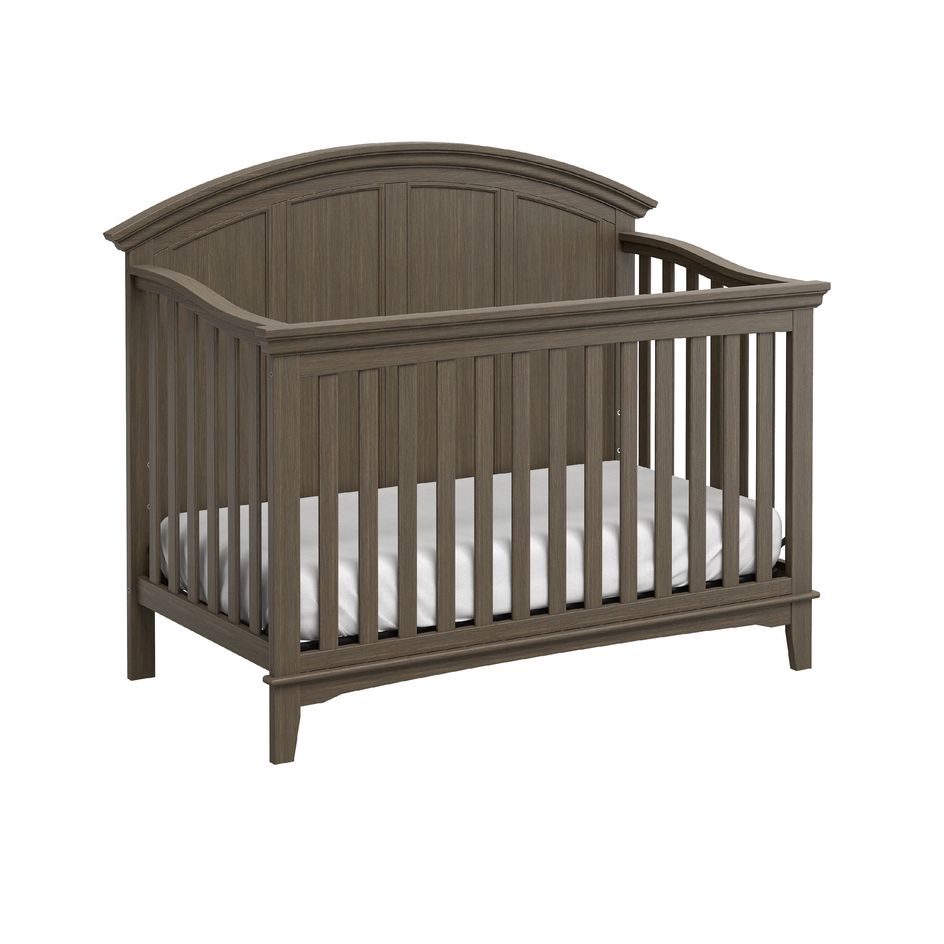 slate grey crib