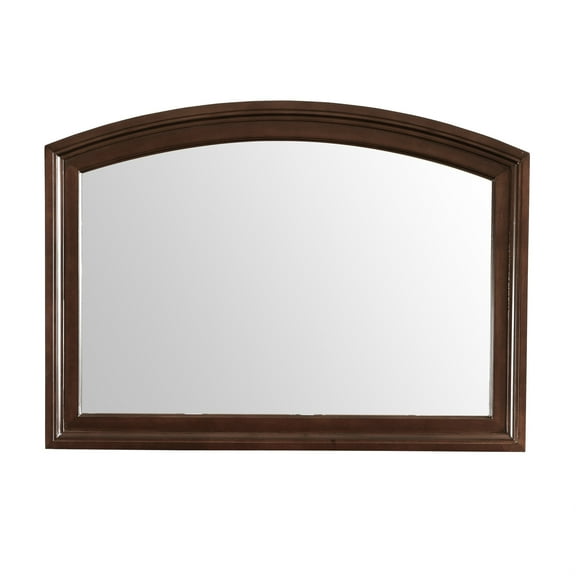 Passion Furniture Ashford 47 in. x 34 in. Modern Arch Framed Dresser Mirror
