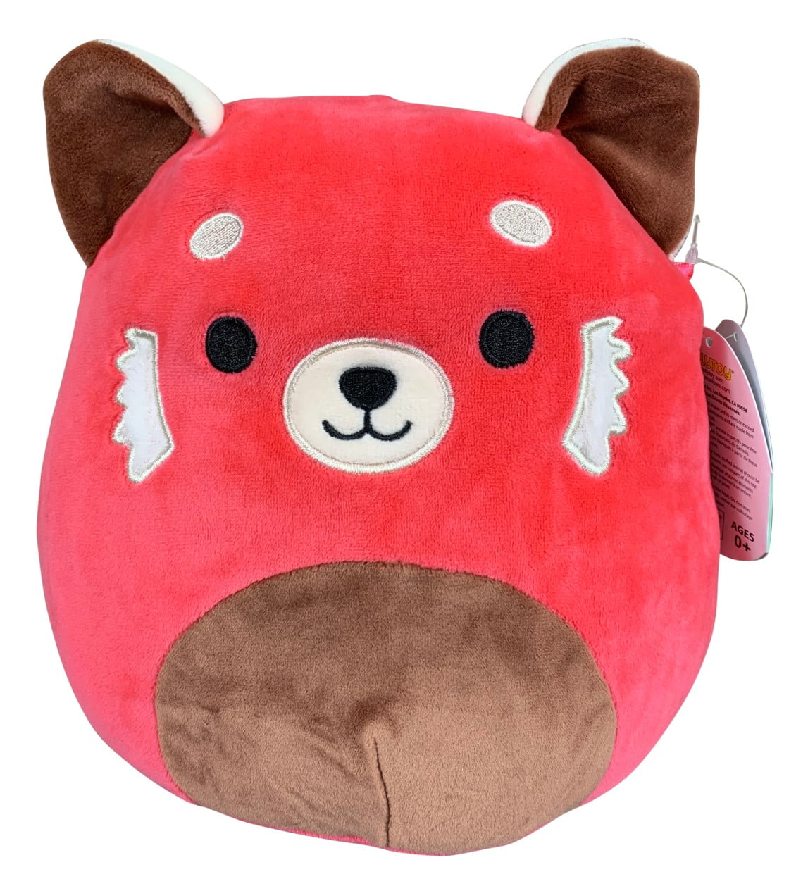 SQUISHMALLOWS 3.5" 9cm Plush Asst S2 Clip-on Zoo Squad Cici The Red Panda