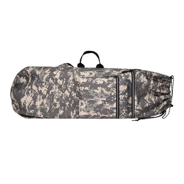 Monopatín Mochila Bolsa Bolsa Organizador Plegable con Asa Skiboard Bolso para gris 84cmx32cm Zulema Bolsa de transporte para monopatín