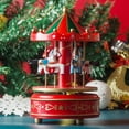 thumbnail image 3 of Becaristey Portable Wedding Party Birthday Gift With Interactive Merry-Go-Round Music Boxes Educational Fun H-B-7 Green 6.2 inch, 3 of 6