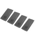 thumbnail image 2 of Toallas de microfibra superabsorbentes, paquete de 4, de doble cara para usos múltiples: coche, cocina, baño, color gris, 2 of 8