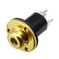 thumbnail image 2 of Aoanydony 1/4 Guitar Bass Equalizer for Jack EQ Preamp End Pin Output Input Socket Gold, 2 of 6
