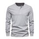thumbnail image 5 of pstuiky Camisas de manga larga abrigadas para hombre, Sudadera con capucha para hombre, color liso, para correr al aire libre, manga larga, cuello redondo, para hacer ejercicio xxxl, 5 of 5