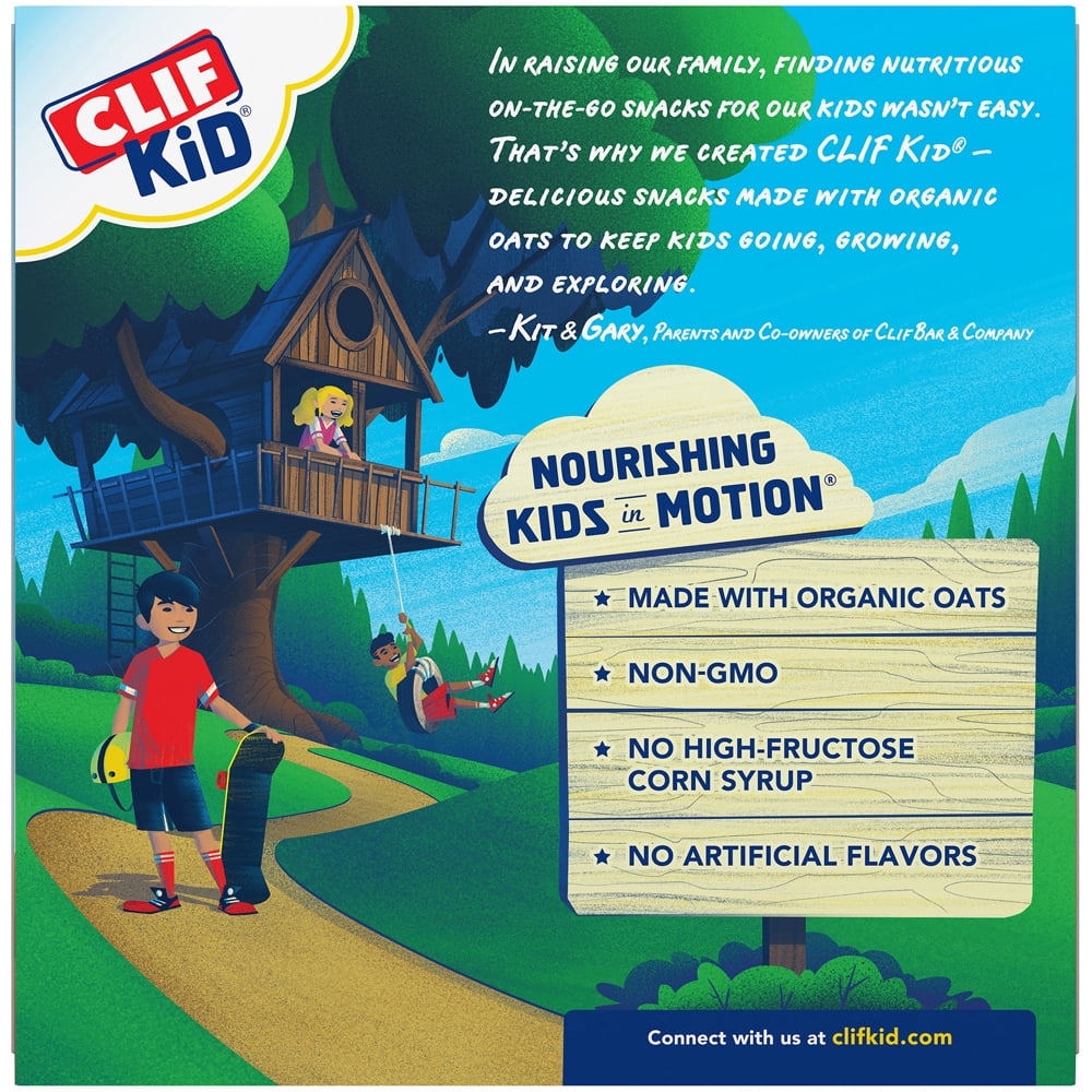 Clif Kid Zbar Protein Granola Bars, Gluten Free, Peanut Butter Chocolate, 5 Ct, 1.27 oz