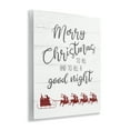 thumbnail image 4 of Stupell Industries To All A Good Night Christmas Holiday Painting Unframed Art Prints Wall Art, 11 x 14, 4 of 8