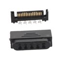 thumbnail image 3 of 20 Pares de Enchufes L29-Sata de 5 Orificios SATA Macho Conector Macho SATA Puerto Serie 15P Conector de AlimentacióN Enchufe y Carcasa, 3 of 6