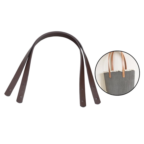 Bolsa de mano de cuero PU Hugo Marron 2 piezas Correa de repuesto para bolso