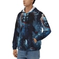 thumbnail image 2 of Lsque Chucky for Mens Full-zip Hoodie, Zip-up Pullover Hooded Sweatshirt, Kangaroo Pocket Hoodie Ideal for Daily Wear, Travel, and Home-3X-Large, 2 of 8