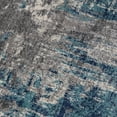thumbnail image 3 of Luxe Weavers Euston Collection Abstract Area Rug 7680 Dark Blue, Light Blue 2x7, 3 of 9