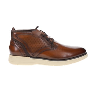 Men\'s Stacy Adams Santos Side Zip Boot Soft Leather Cognac 24855-221 Size 6 M Stacy Adams Santos Cognac Kidskin Leather Side Zipper Dress  main image 4