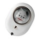 thumbnail image 3 of Dispensador de jabón de pared con diseño de cápsula espacial, recargable, ahorra espacio, dispensador automático de jabón espumoso de pared, color blanco, 3 of 14