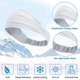 thumbnail image 2 of Diadema deportiva de 3 uds, correr al aire libre, fitness, yoga, diadema absorbente de sudor, pañuelos para la cabeza para hombres y mujeres, 2 of 6
