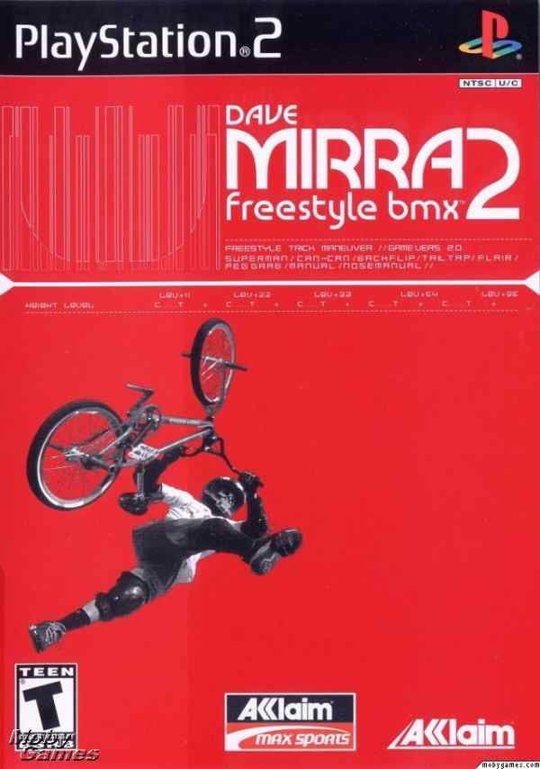 ps2 dave mirra freestyle bmx 2