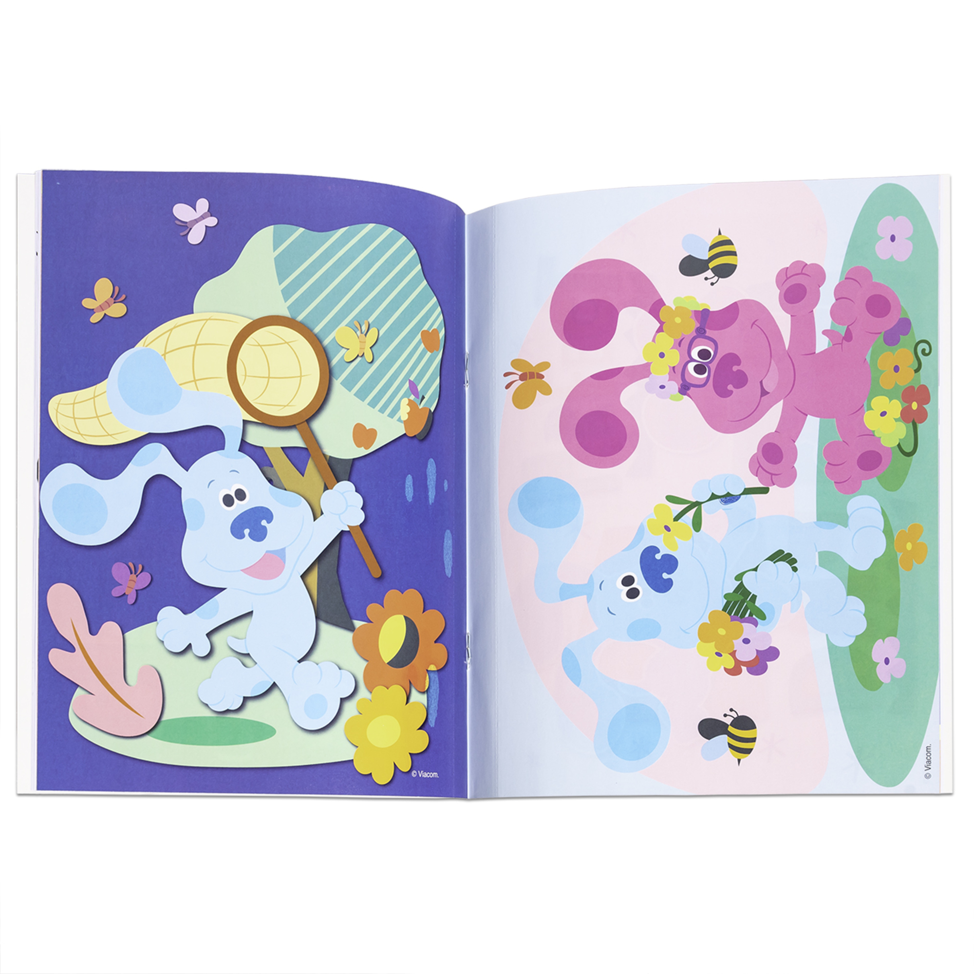 Inkology: Color Activity Set - Blue's Clues - Coloring & Activities Book, Posters, Glitter Glue, Stickers, Crayons, Creative Arts & Craft Play, Kid 3+