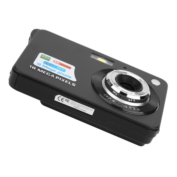 Cámara De Tarjeta, Cámara Digital Con Zoom De 8x, Tarjeta De Memoria De 18 MP, 2,7 Pulgadas, 32 GB, Micrófono Incorporado Para Estudiantes De Fotografía