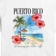 thumbnail image 3 of Instant Message - Puerto Rico Beach Cropped Graphic T-Shirt, 3 of 6
