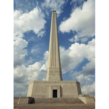 Monument at San Jacinto Battleground State Historic Park, Deer Park, in Houston, Texas, USA Print Wall Art By Robert (Best State Parks In Texas)
