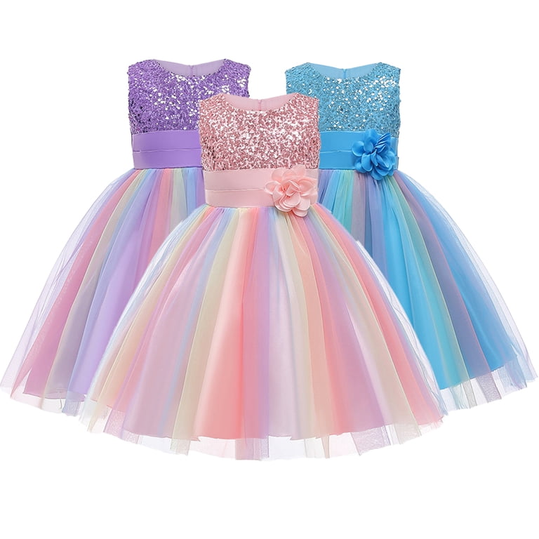 open lace back dress Shimmer Rainbow Sequin Dress