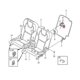 thumbnail image 4 of Volvo XC90 2016-2023 Rear Seat Backrest Release Handle Lever 39826799 2nd/3rd Row, 4 of 5