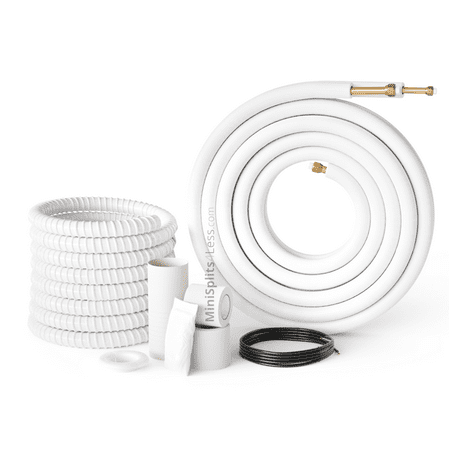 

Cooper&Hunter Installation Kit 1/4 x 1/2 25ft lineset for Ductless Mini-split Air Conditioners