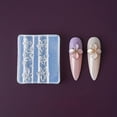 thumbnail image 3 of 3D Flower Nail Silicone Molds,2pcs Floral Nails Art Molds, Reusable Resin Nail Art Mold Manicure Tools for Salon Home Manicure, 3 of 10
