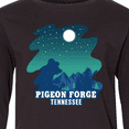 thumbnail image 4 of Inktastic Smoky Mountains Pigeon Forge Tennessee with Bear Long Sleeve Youth T-Shirt, 4 of 5