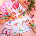 thumbnail image 4 of Minilibros para colorear de Ben Louis para el Día de San Valentín para niños con crayones, 4 of 7