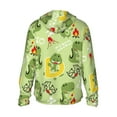 thumbnail image 3 of Haiem Cute Dinosaurs Cartoon UPF 50+ Fishing Shirts for Men Long Sleeve UV Sun Protection Hoodie Non-Mask Outdoor Hiking Shirts, 3 of 9