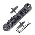 thumbnail image 2 of Puente de guitarra eléctrica Yuyangstore Roller Bride negro con Tornillos, 2 of 5
