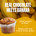 thumbnail image 2 of MadeGood Mornings Organic Chocolate Banana Baked Oat Cups, 5 Count, 1.23oz, 2 of 8