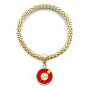 lovers love only one art deco fashion en chain bracelet pendant jewelry hand ornament