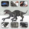 thumbnail image 3 of Remote Control Dinosaur Toys 2.4G Robot Dinosaur Toys Electronic Dinosaur Walking Roaring Gray, 3 of 5