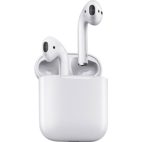 オーディオ機器 イヤフォン Like New Apple AirPods Wireless Bluetooth Headphones - White (MMEF2AM/A)