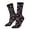 2 Black-1, variant on Vinyl Records Musical Notes Print Adult Socks for Men & Women,Calf Socks, Ankle Socks,Boots Socks,Breathable Casual Sock,Unisex Crew Socks