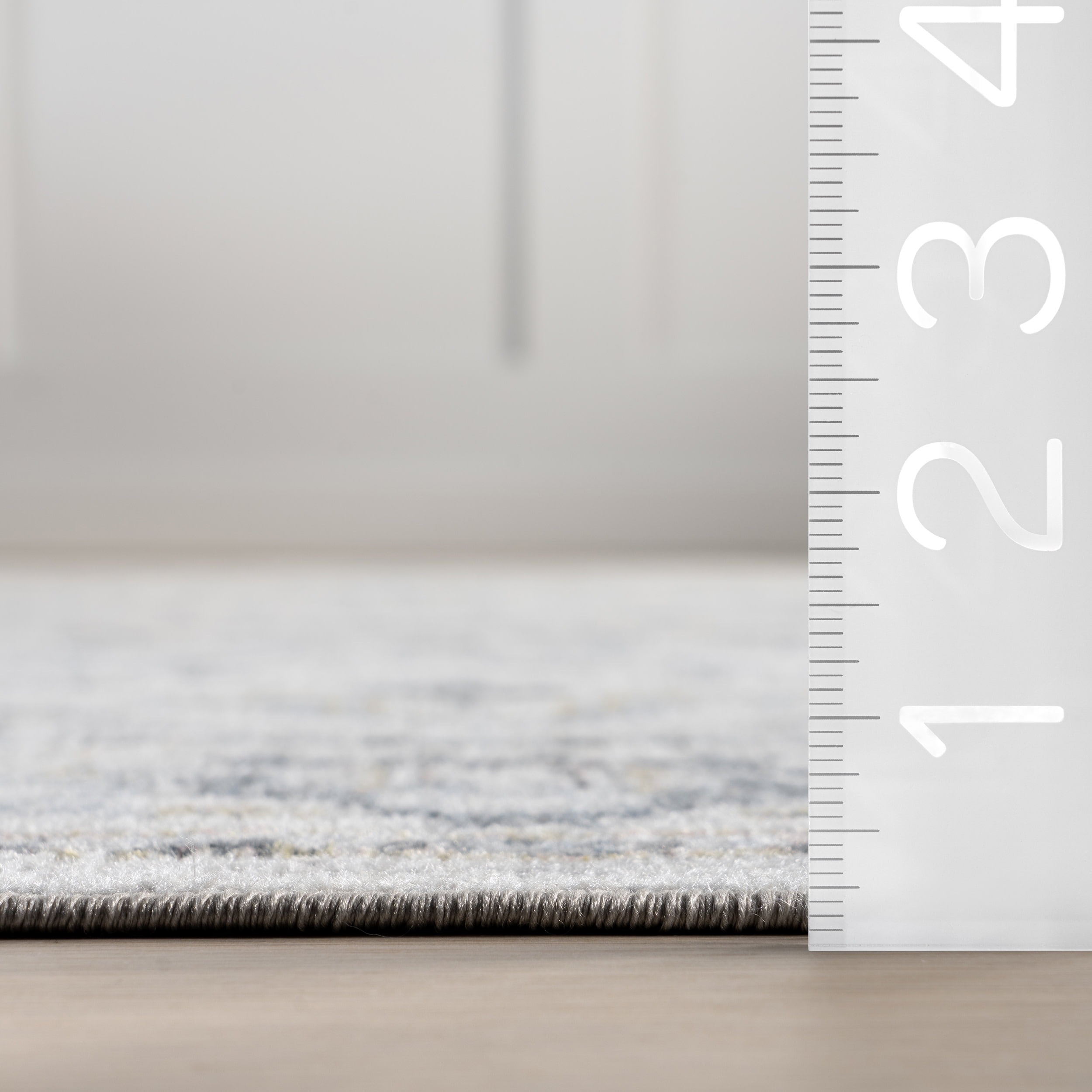 nuLOOM Cady Machine Washable Transitional Area Rug, 6' 7" x 9', Blue