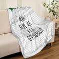 thumbnail image 3 of Accountant Gifts for Men/Women Throw Blanket 60" x 50", Gifts for Accountants, Funny Accounting Gifts, Spreadsheet Gifts for Accountants, Gift for Accountant Women/Man, 3 of 5