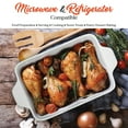 thumbnail image 6 of Nutri Chef 3-Piece Nonstick Ceramic Bakeware PFOA PFOS PTFE Tray Set W/Odor-Free Ceramic, 6 of 8