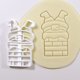 thumbnail image 1 of Cortador de galletas de Navidad, molde de Papá Noel de hombre de jengibre, sello para fiesta de Navidad para niños, molde para galletas en relieve, suministros de decoración para hornear, 1 of 5