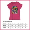 thumbnail image 5 of Tee Hunt Dean Russo Cute Lazy Sloth T-Shirt Funny Wild Life Colorful Women's T-Shirt Tee, Pink, X-Large, 5 of 5
