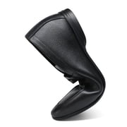 CMR CHAMARIPA Height Increasing Shoes For Men - Hidden Heel Loafer Shoes - Black Leather Men Taller Shoes 5 CM / 1.95 Inches