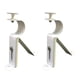 thumbnail image 5 of Soportes para barra de cortina,Soportes para barra de cortina para baño,dormitorio,Ganchos para soporte de barra de cortina,cocina,hotel,Soportes para barra de cortina de alta resistencia para, 5 of 8