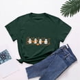 thumbnail image 4 of Godom Halloween T-Shirt for Women Cute Ghost Graphic Tee Short Sleeve Casual Fall Tops, 4 of 6