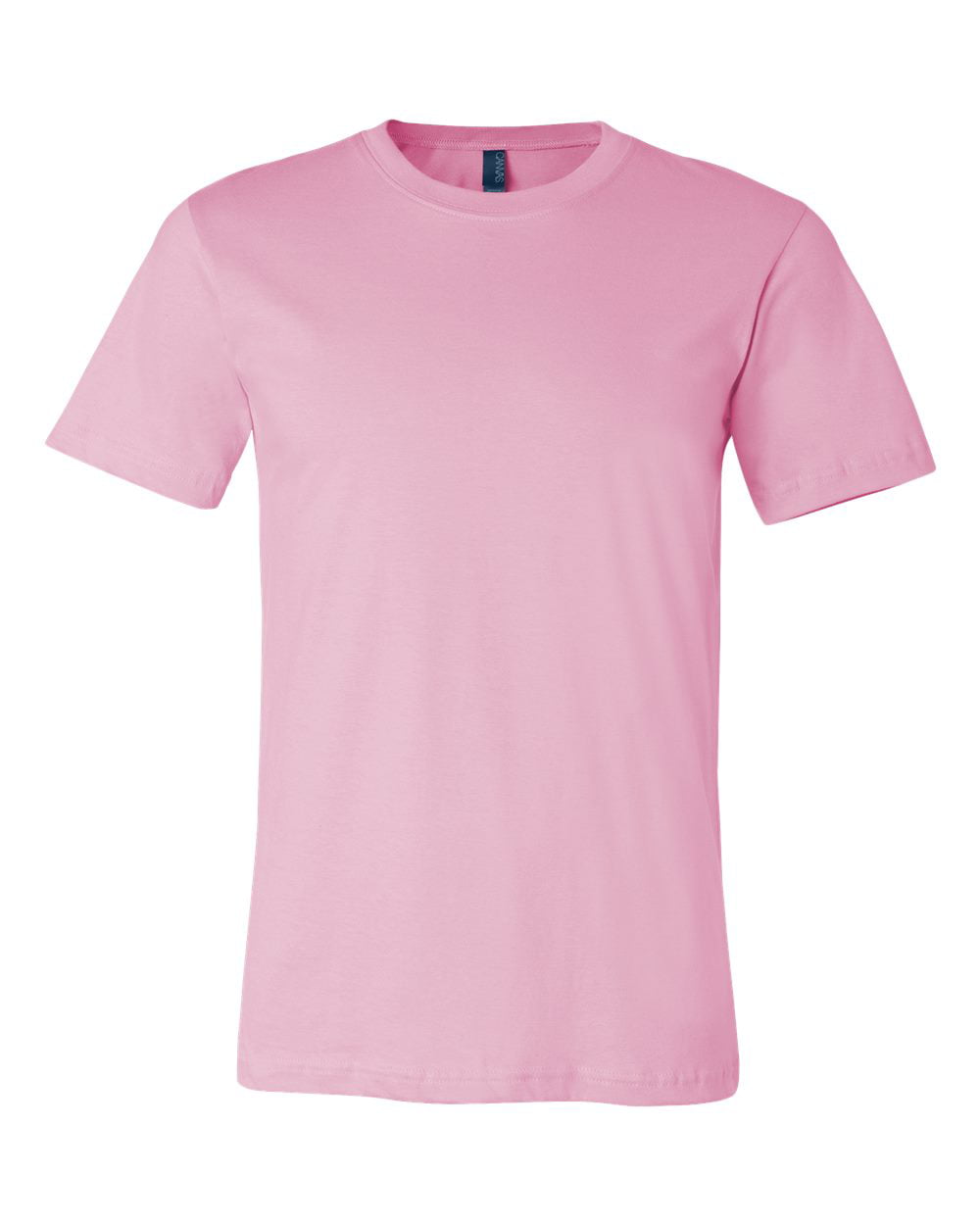 3001 Unisex Jersey T-Shirt - Pink - 4X-Large - Walmart.com